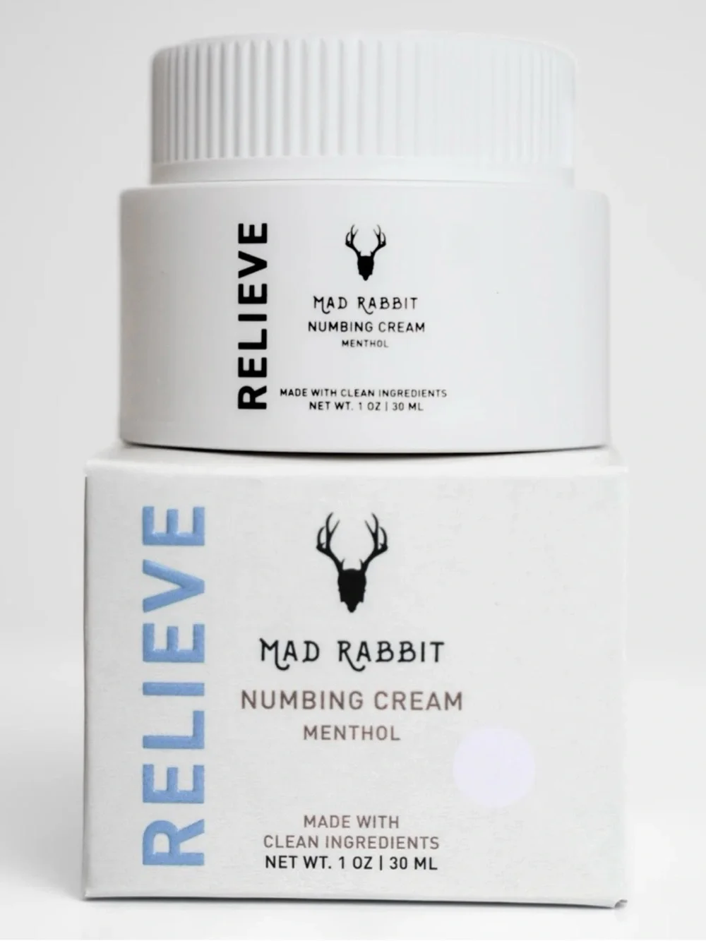Mad Rabbit New Tattoo Clean Ingredients Maximum Strength Numbing Cream 1.5 oz